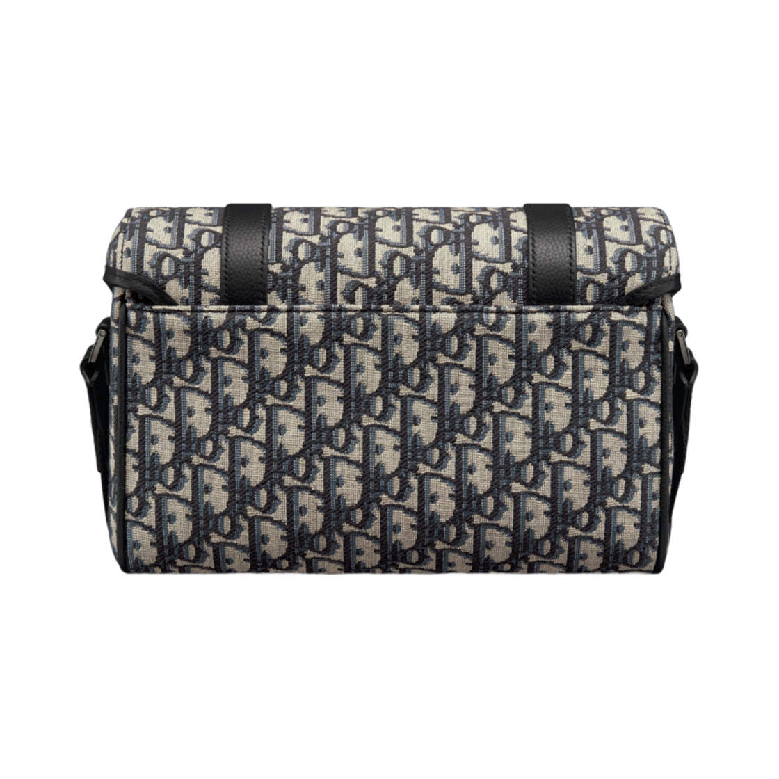 디올 히트 더 로드 메신저 백 플랩 디올 오블리크 자카드 그레인드 카프스킨 베이지 블랙(Dior Hit The Road Messenger Bag with Flap Dior Oblique Jacquard with Grained Calfskin Beige Black) - 3