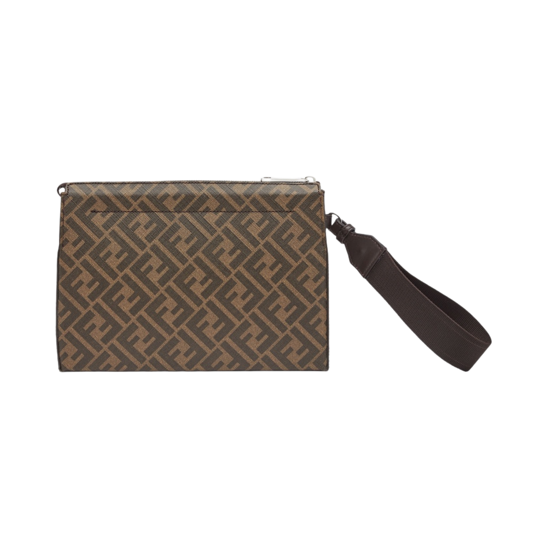 7VA564AJJ4F1HR8 Fendi Clutch Pack Pouch FF Fabric Brown - #3