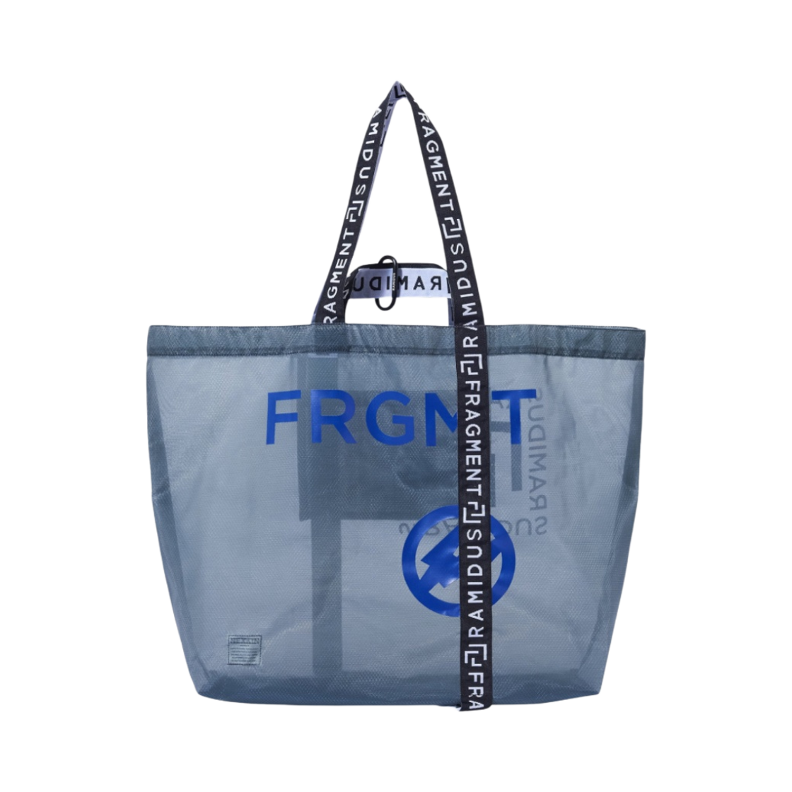 라미더스 x 프라그먼트 디자인 토트백 LL 블랙(Ramidus x Fragment Design Tote Bag LL Black) - 1