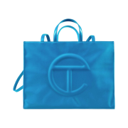 Telfar Large Shopping Bag Cyan
