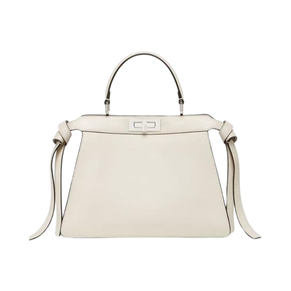 8BN321ANSDF0KMH Fendi Peekaboo I See U Medium Tote Bag White