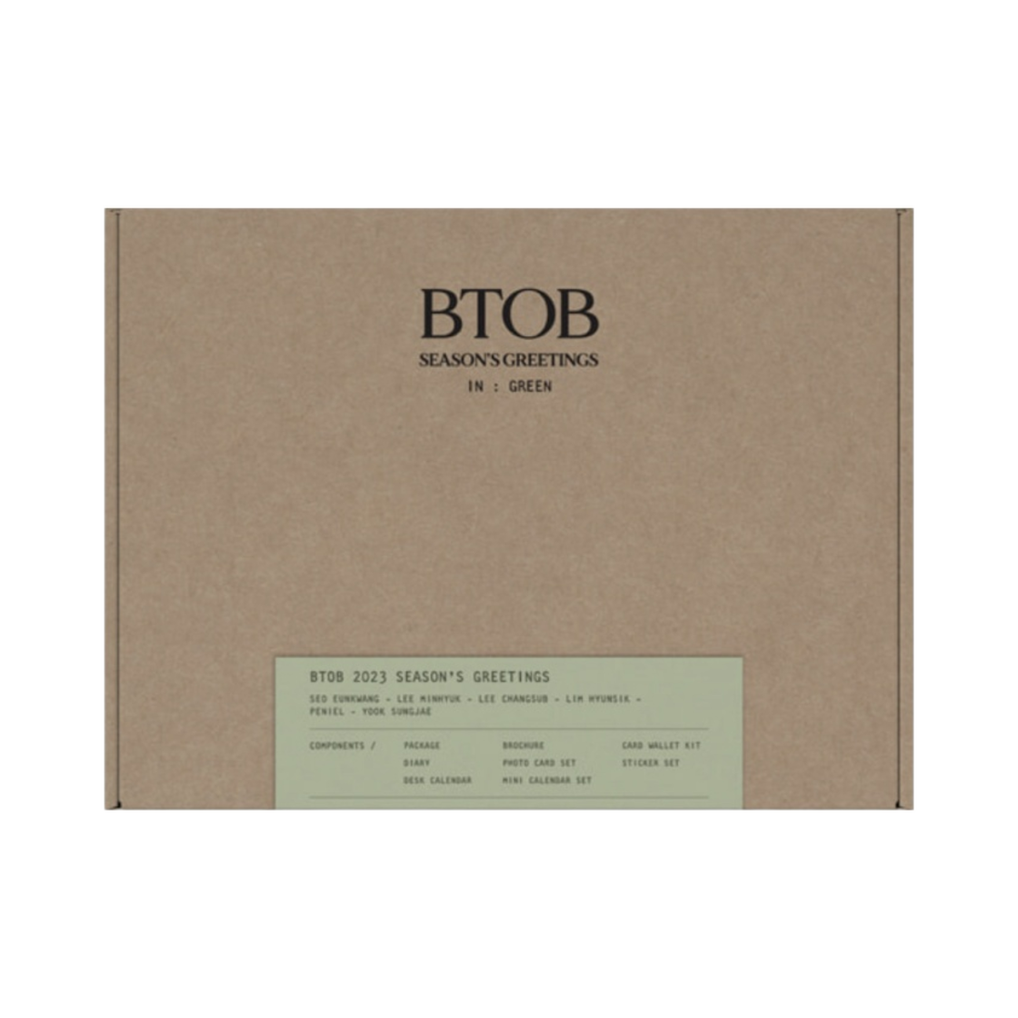 비투비 인 그린 버전 시즌 그리팅 2023(BTOB In : Green Ver. Season’s Greetings 2023) - 1