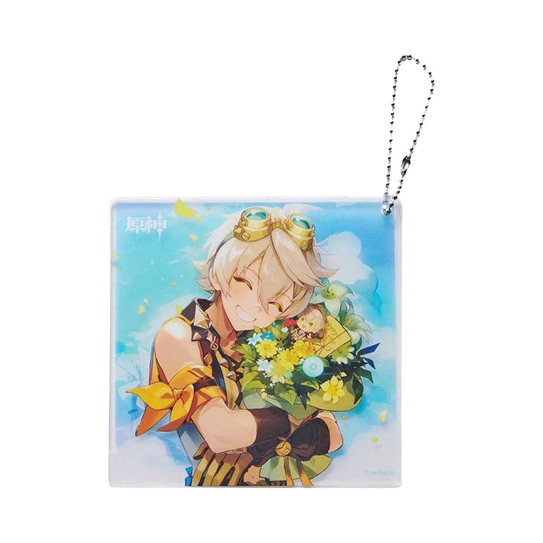 원신 아크릴 코스터 키링 생일 일러스트 베넷