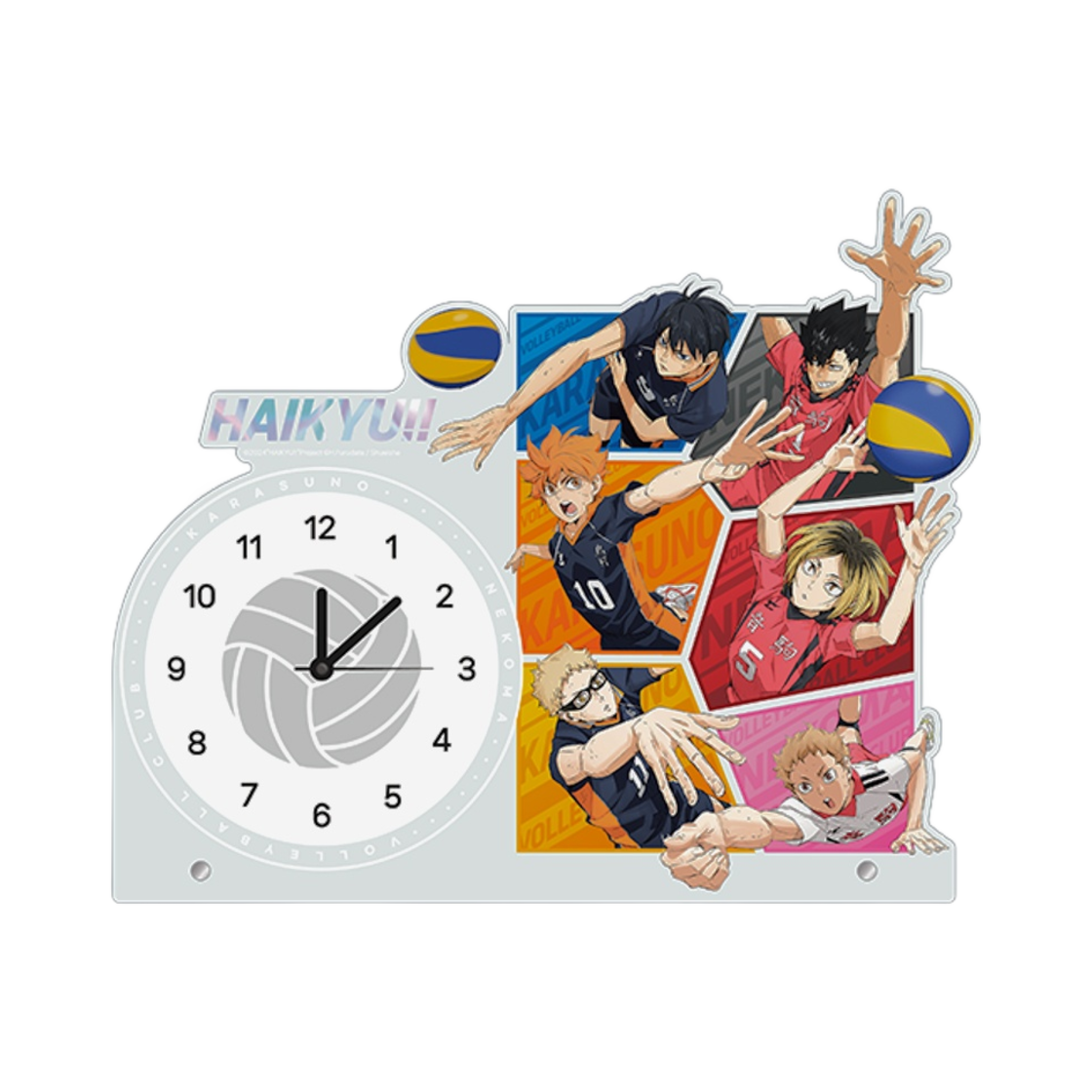 하이큐!! 아크릴 탁상 시계(Haikyuu!! Acrylic Desk Clock)