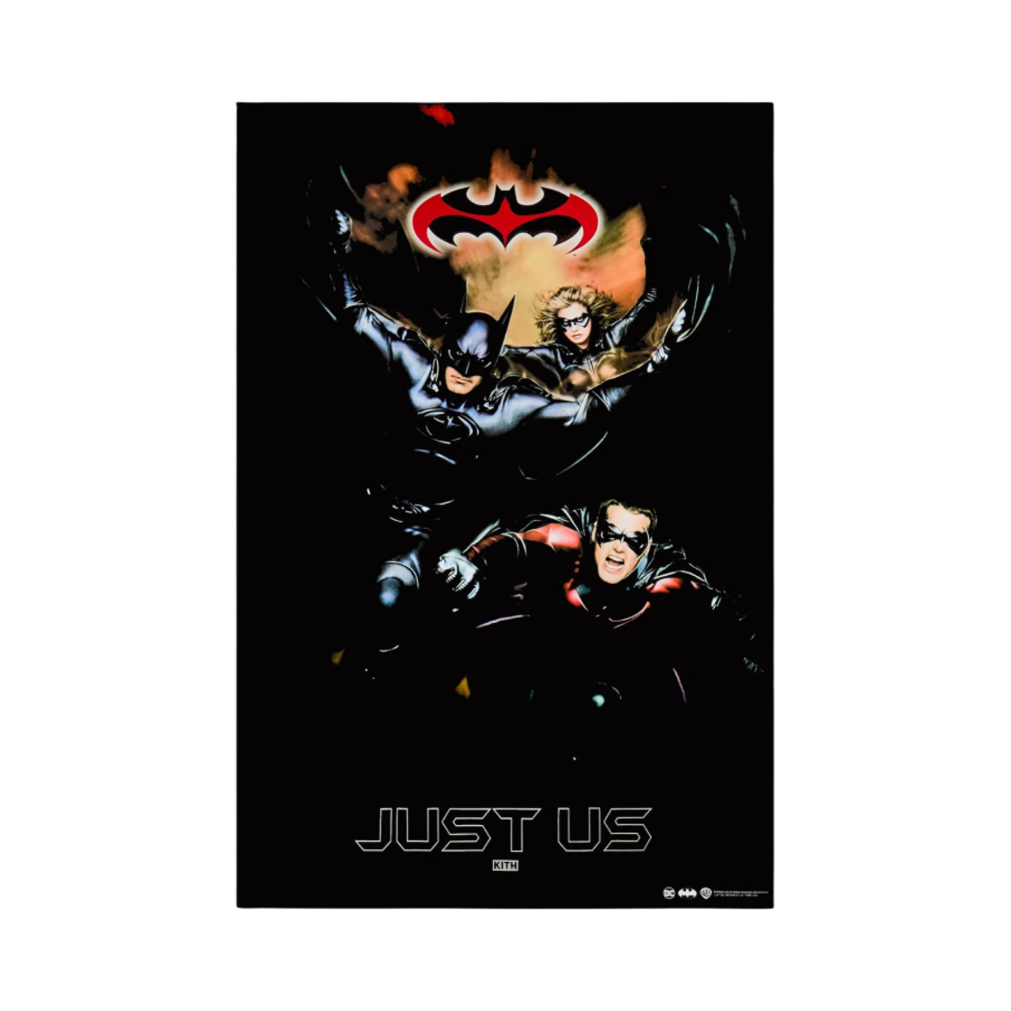 키스 x 배트맨 저스트 어스 포스터 멀티(Kith x Batman Just Us Poster Multi)