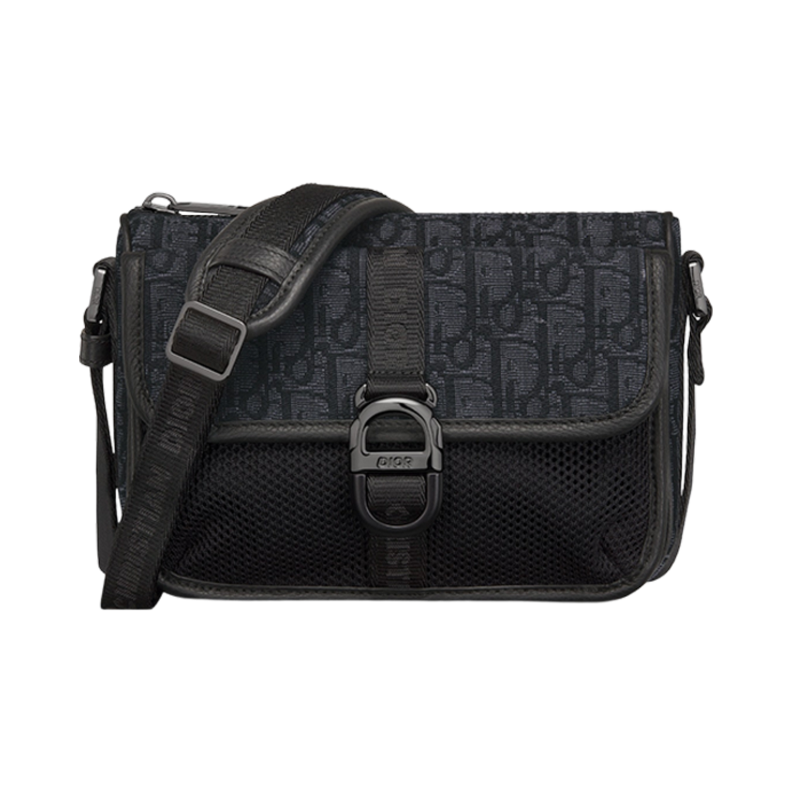1EIPO312YKY-H03E Dior 8 Mini Bag with Strap Black