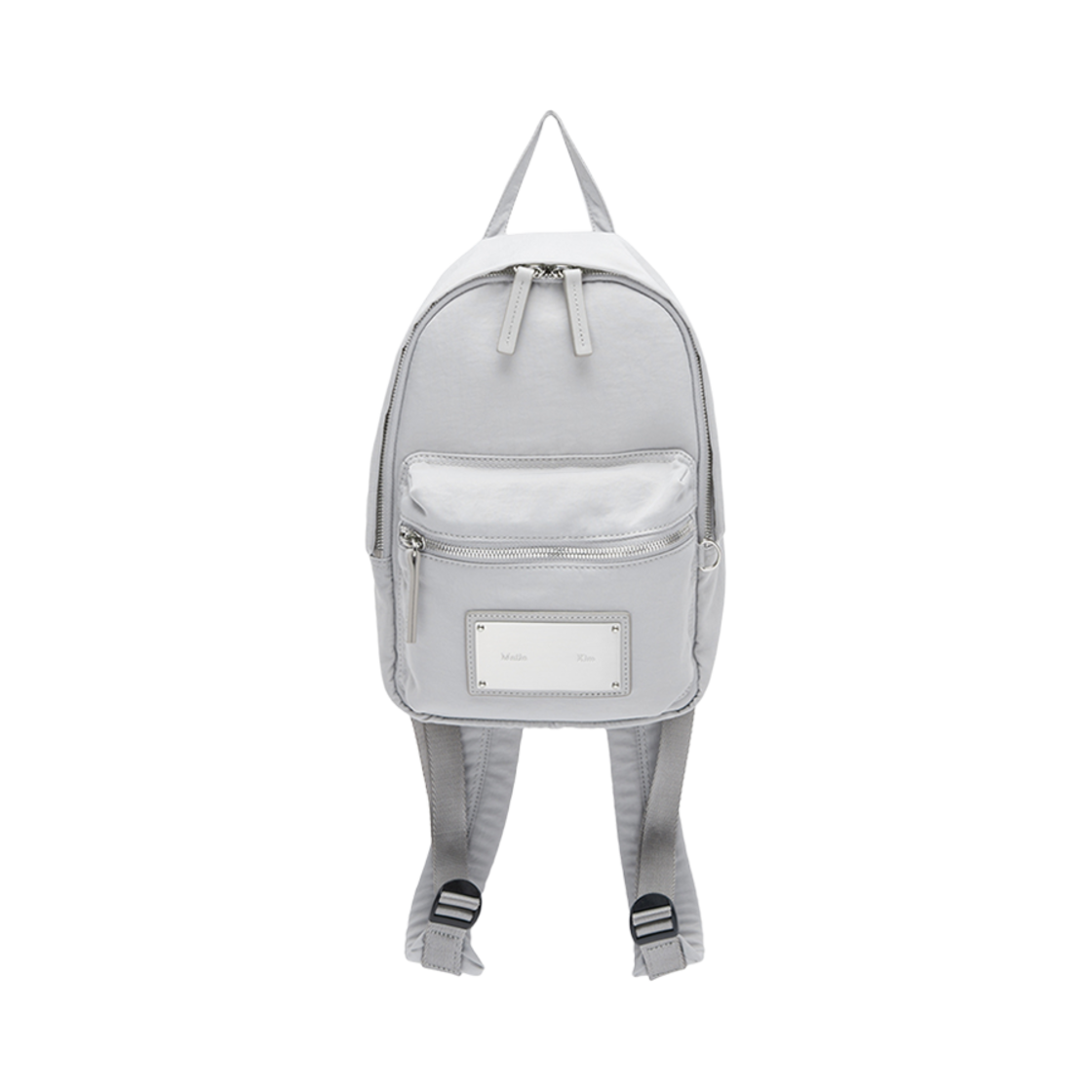 バックパック・リュック [MATINKIM]string coating back pack in dark silver STRING COATING BACK PACK IN BLACK - MATINKIM