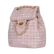 Anoetic Anc Tweed Classic Backpack Pink