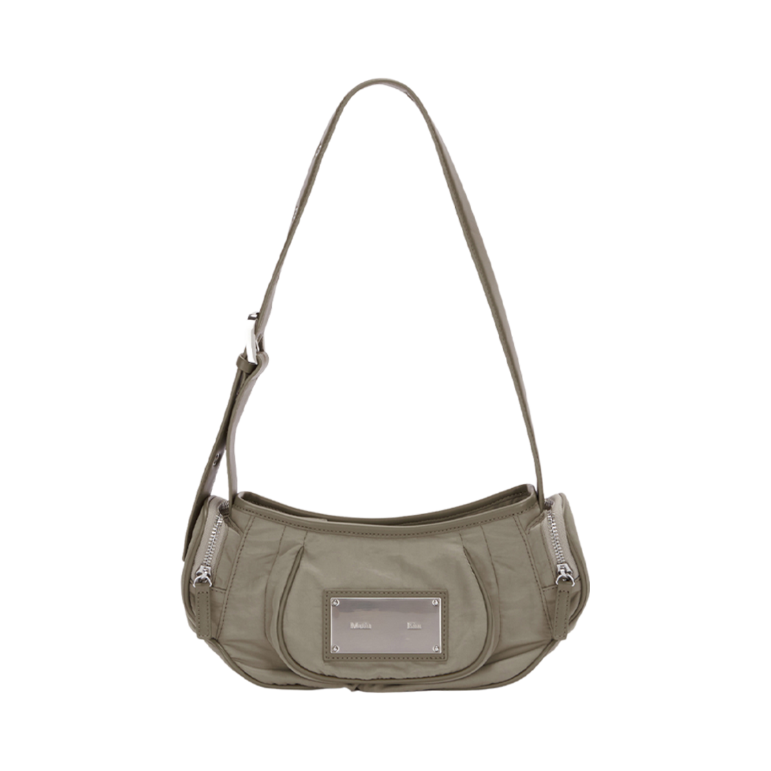 - Matin Kim Madeleine Round Bag Light Khaki