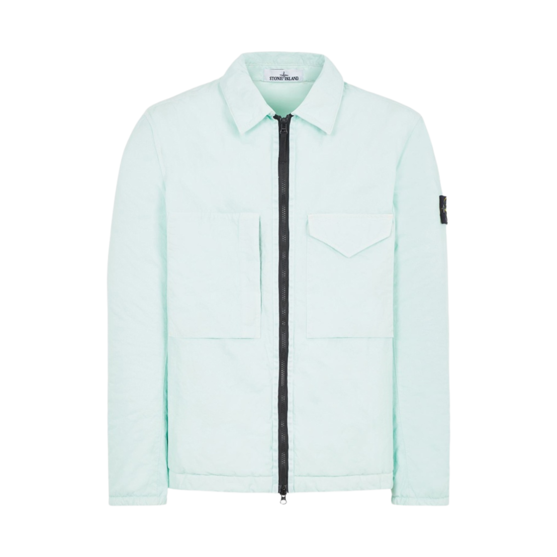 스톤 아일랜드 Q0321 오파크 나일론 트윌 프리마로프트 TC 자켓 아쿠아 - 22FW(Stone Island Q0321 Opaque Nylon Twill with Primaloft TC Jacket Aqua - 22FW) - 1
