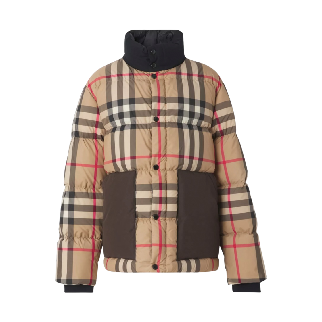 버버리 체크 퍼퍼 자켓 아카이브 베이지(Burberry Check Puffer Jacket Archive Beige)