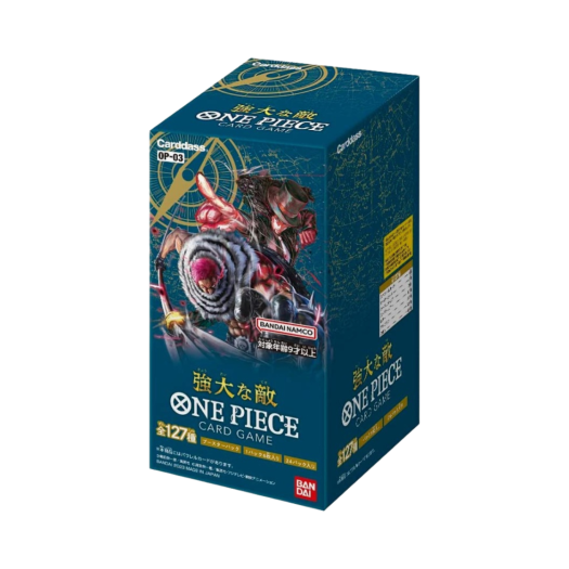 Bandai One Piece Card Game OP-03 Pillars of Strength Booster Box (Pack of 24/Japanese Ver.)