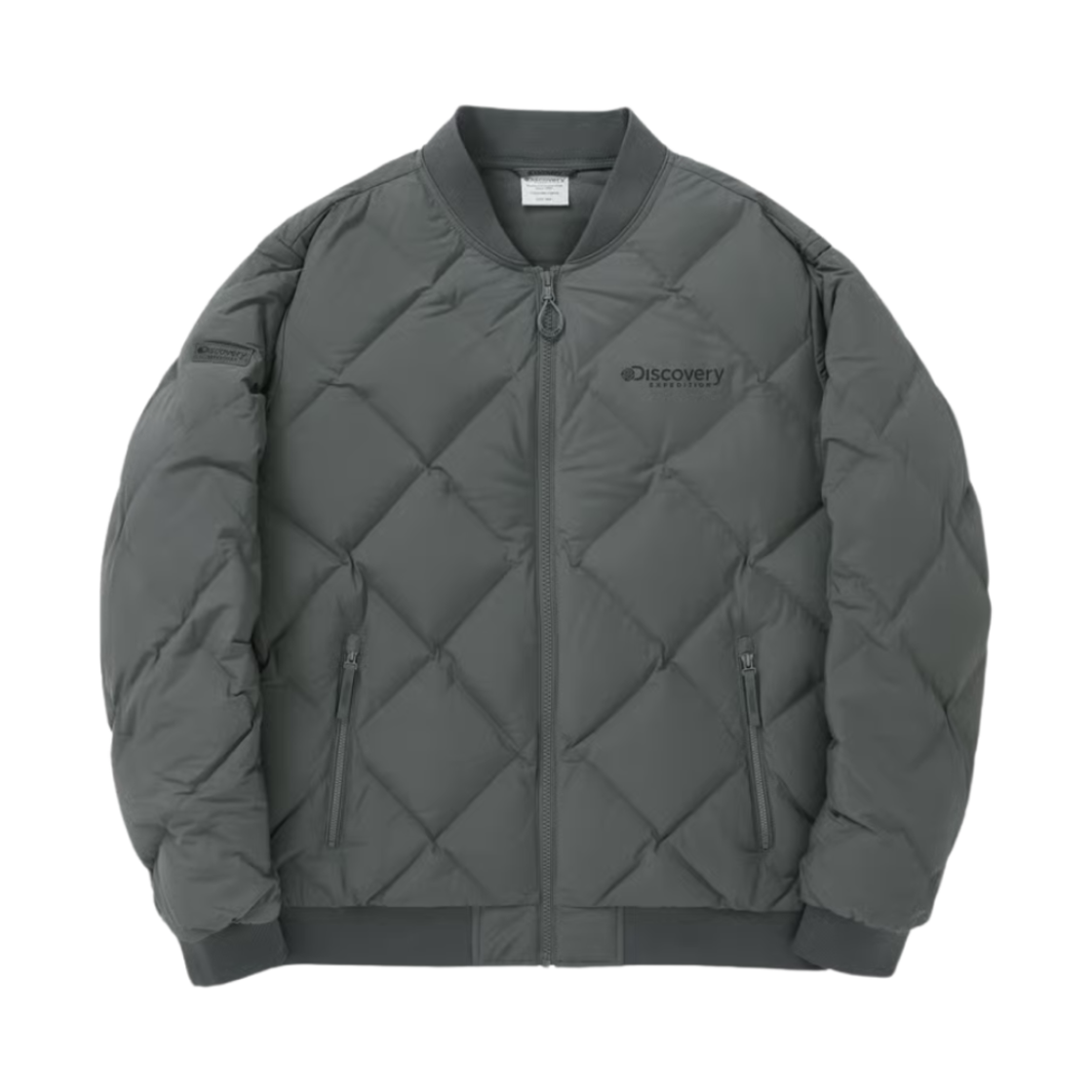 디스커버리 익스페디션 디하스 튜브 구스 다운 라이트웨이트 패딩 그레이(Discovery Expedition Dihas Tube Goose Down Lightweight Padding Grey)