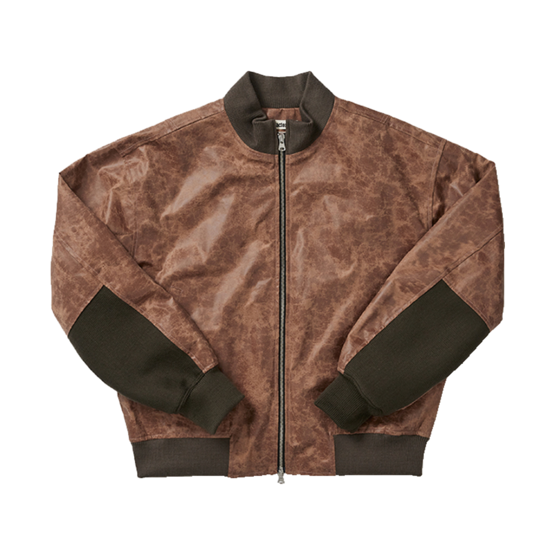 KAT9301 Karactor Tankers Leather Jacket Brown