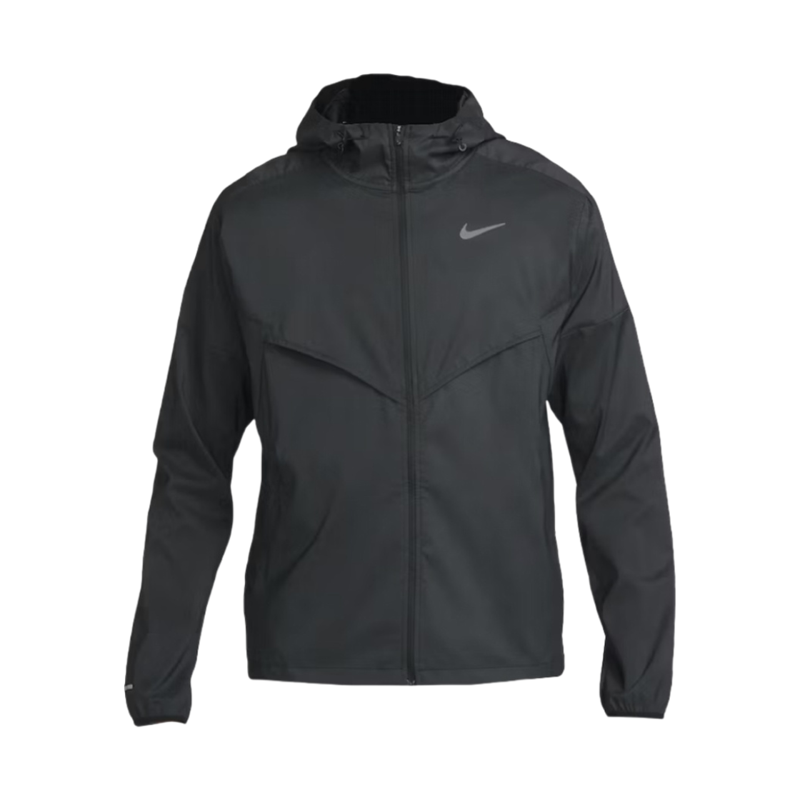 나이키 원드러너 리펠 러닝 자켓 블랙 - 아시아(Nike Windrunner Repel Running Jacket Black - Asia)