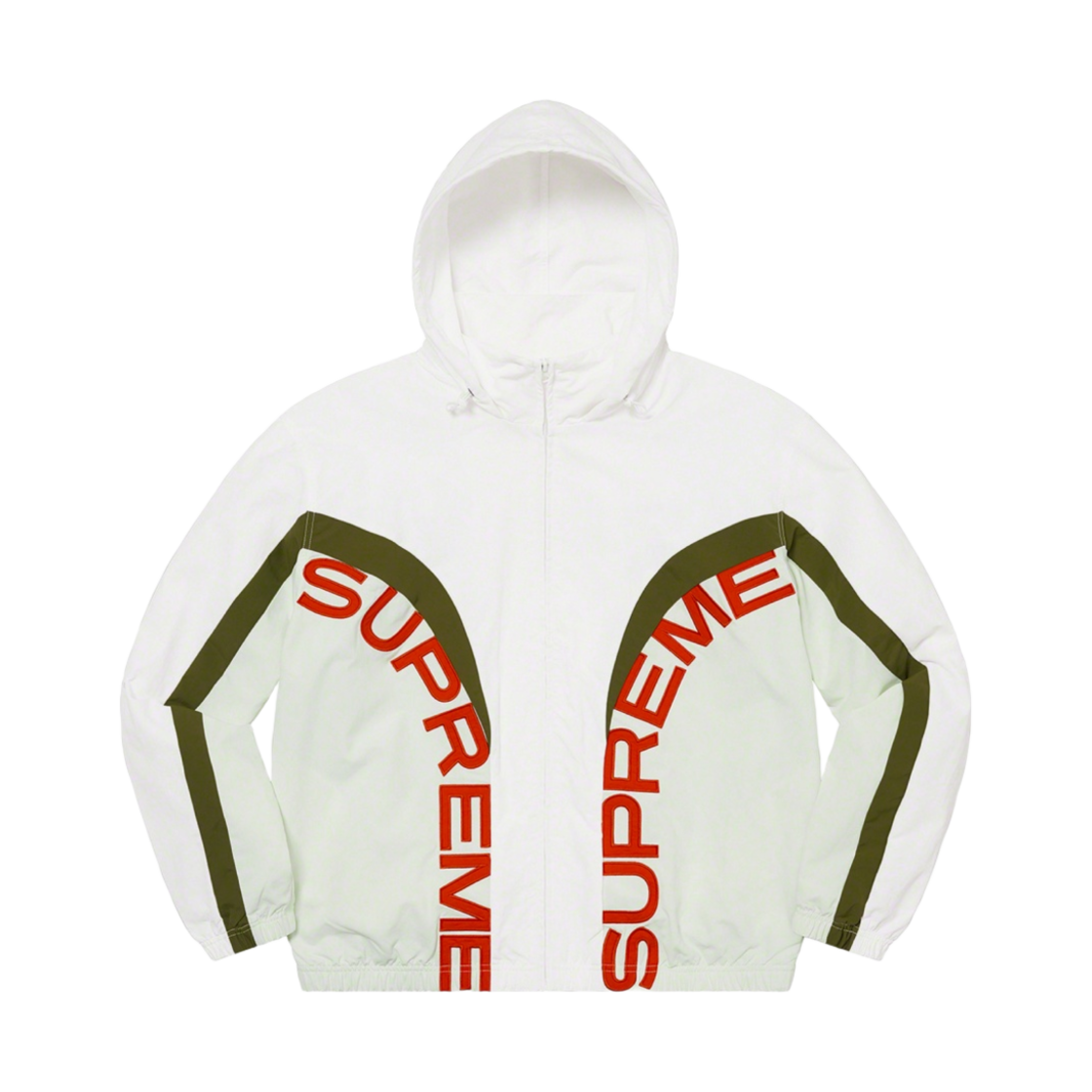 슈프림 커브 트랙 자켓 화이트 - 22SS(Supreme Curve Track Jacket White - 22SS) - 3