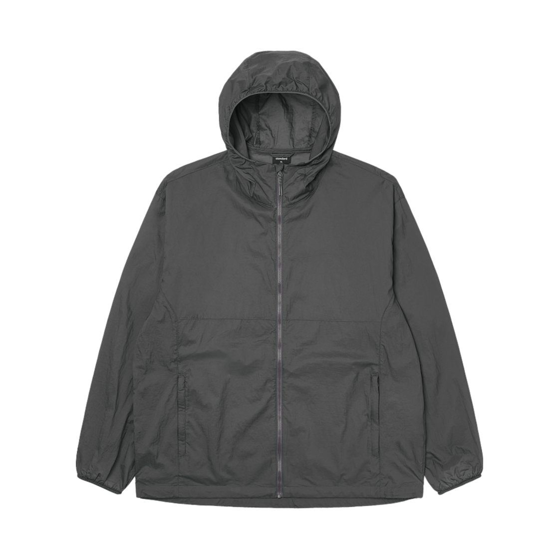 무신사 스탠다드 시티 레저 라이트웨이트 패커블 윈드브레이커 자켓 그레이(Musinsa Standard City Leisure Lightweight Packable Windbreaker Jacket Grey) - 1