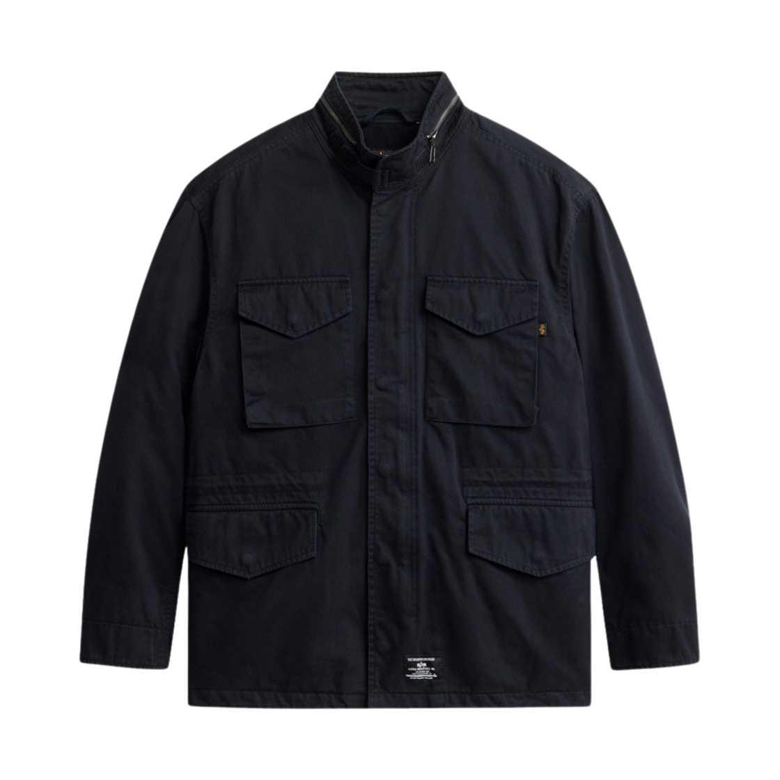 알파 인더스트리 M-65 모드 필드 코트 젠 II 블랙