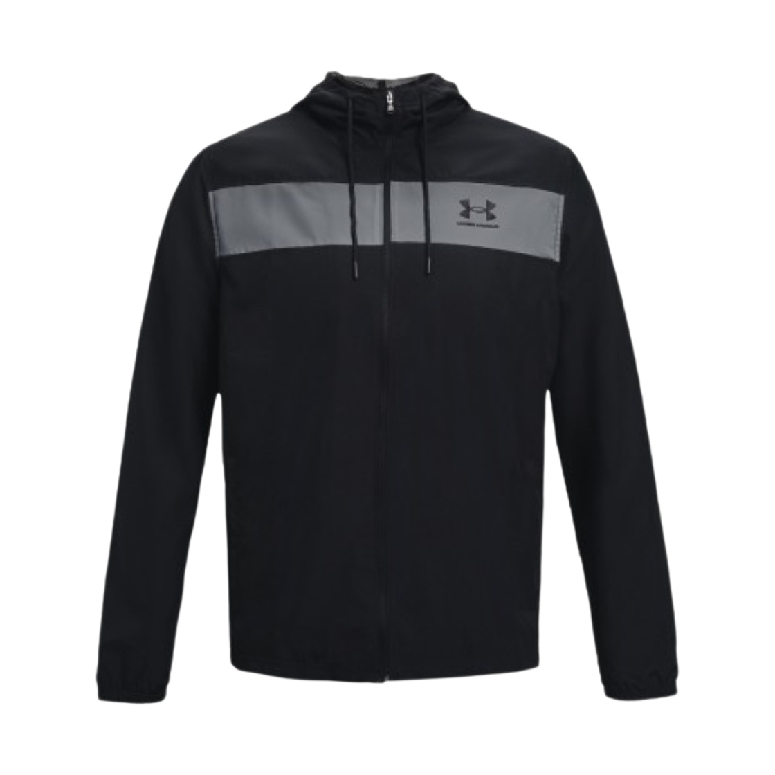 언더아머 스포츠스타일 윈드브레이커 블랙 피치 그레이(Under Armour Sports Style Windbreaker Black Pitch Gray)