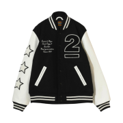 Human Made x Undercover Last Orgy 2 Varsity Jacket Black