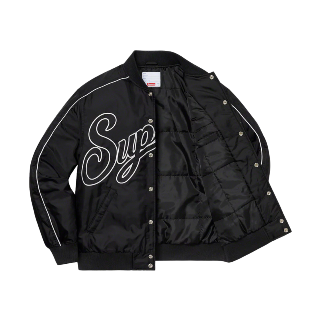 ジャケット・アウター Supreme Contrast Script Varsity Jacket Supreme Contrast Script Varsity Jacket (FW20) - $228
