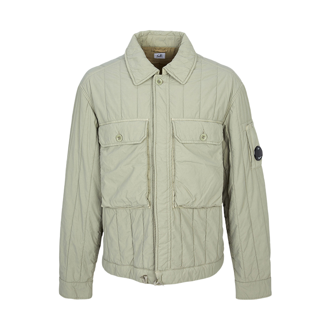 C.P. 컴퍼니 패딩 카키 - 25FW(C.P. Company Padding Jumper Khaki - 25FW)