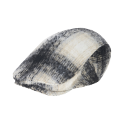 Allincomplete Tartan Check Hunting Cap Black Check