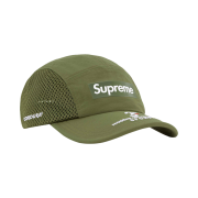Supreme Mesh Side Panel Camp Cap Olive - 24SS
