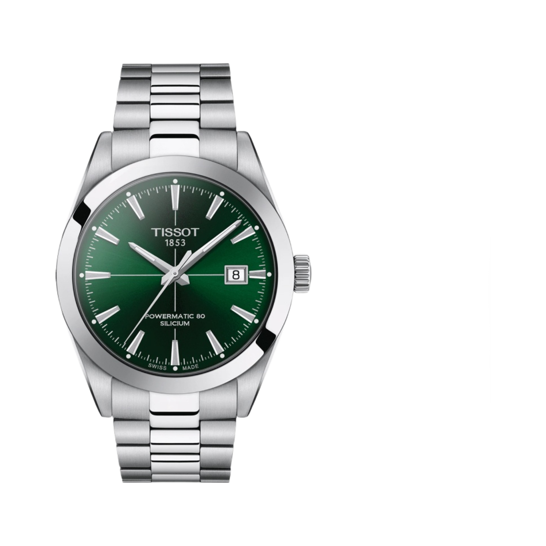 티쏘 젠틀맨 파워매틱 80 실리시움 40mm 스틸 그린(Tissot Gentleman Powermatic 80 Silicium 40mm Steel Green) - 1