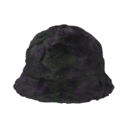 Needles Bermuda Hat Acrylic Fur Green Purple