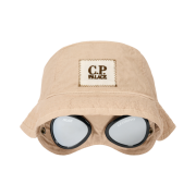 Palace x C.P. Company Goggle Bucket Hat Stone - 25SS