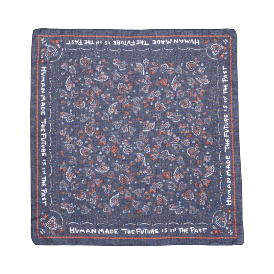 휴먼 메이드 빅 페이즐리 반다나 네이비(Human Made Big Paisley Bandana Navy) - 1