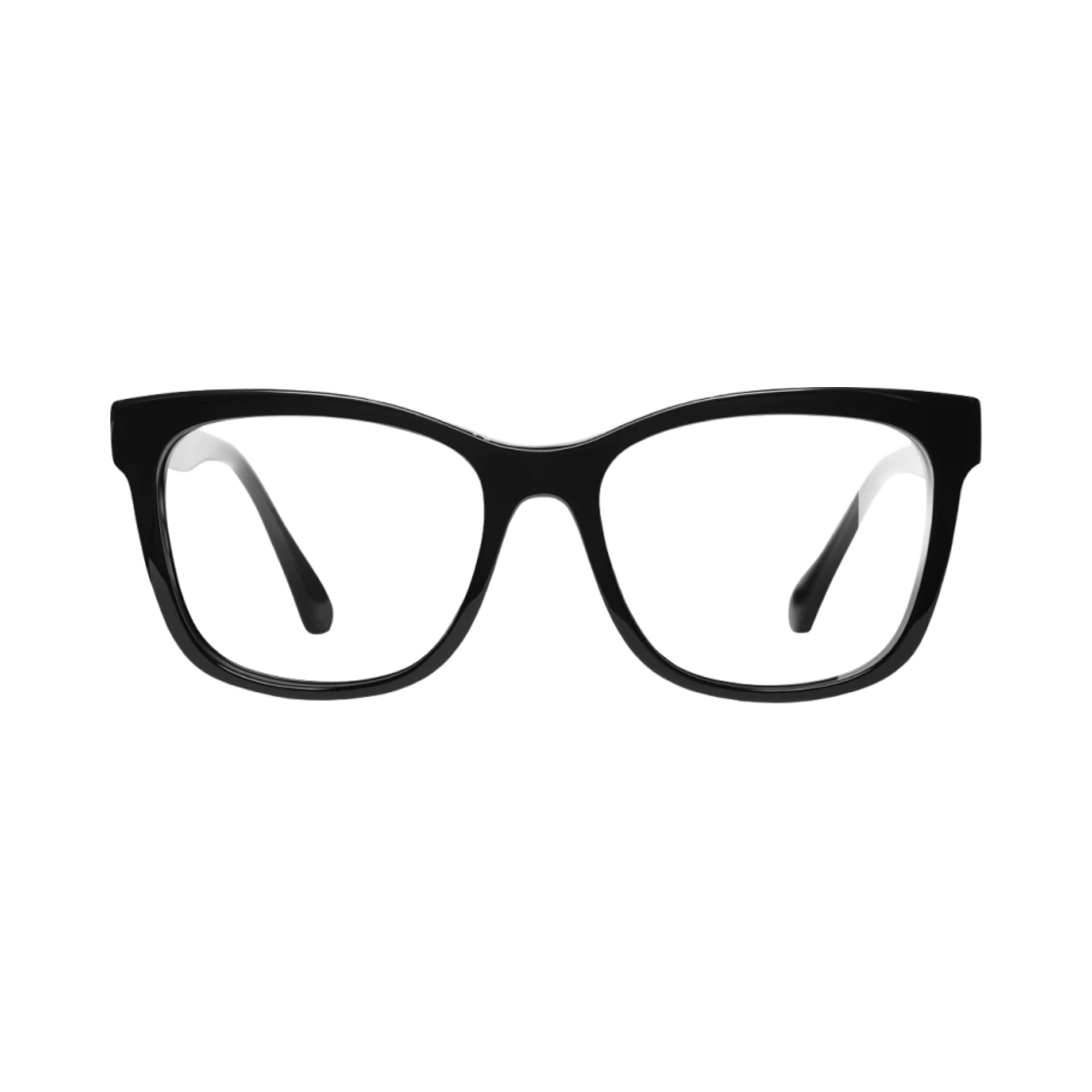 샤넬 스퀘어 프레임 아세테이트 & 블랙 인터내셔널 핏(Chanel Square Eyeglasses Acetate & Black International Fit)