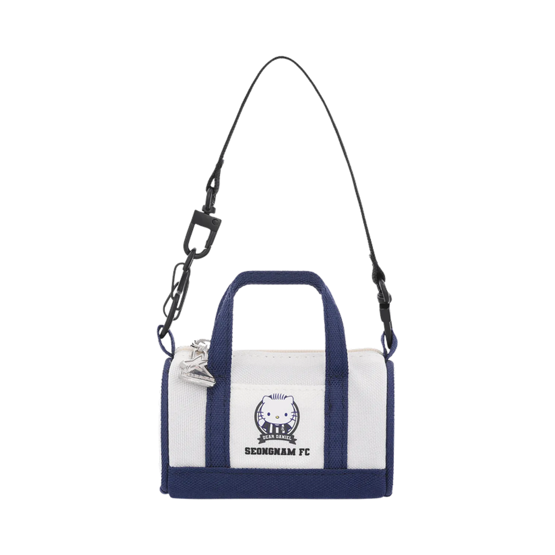 K 리그 x 산리오 캐릭터즈 2025 백 타입 가방 고리 디어 다니엘 성남 FC 화이트(K League x Sanrio Characters 2025 Bag Type Bag Hook Dear Daniel Seongnam FC White)