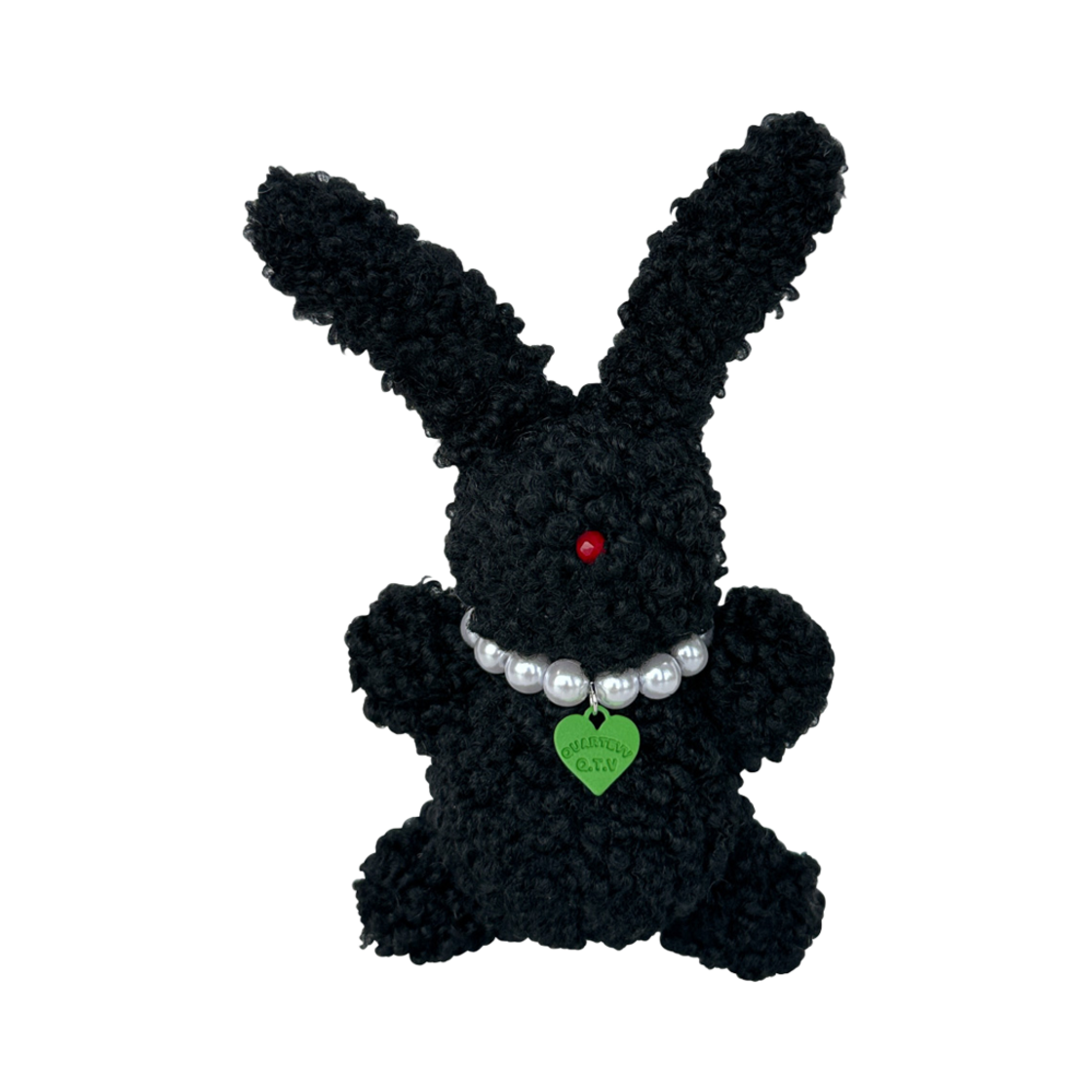 쿼터브 토토 백 키링 토이 믹스 블랙(Quartevv Toto Bag Keyring Toy Mix Black)