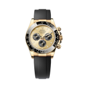 Rolex Cosmograph Daytona 40mm 126518LN Golden Bright Black Oysterflex