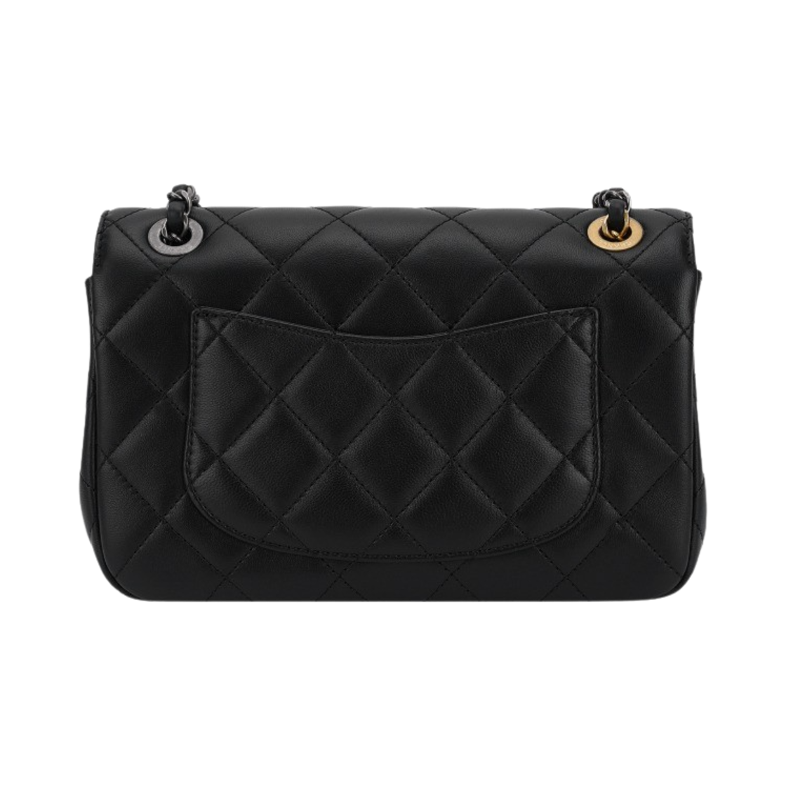 샤넬 스몰 플랩백 램스킨 & 골드 메탈 블랙(Chanel Small Flap Bag Lambskin & Gold Black) - 2