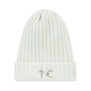 Thug Club TC Emblem Basic Beanie White