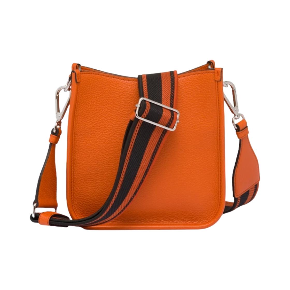 프라다 레더 미니 숄더백 파파야(Prada Leather Mini Shoulder Bag Papaya) - 3