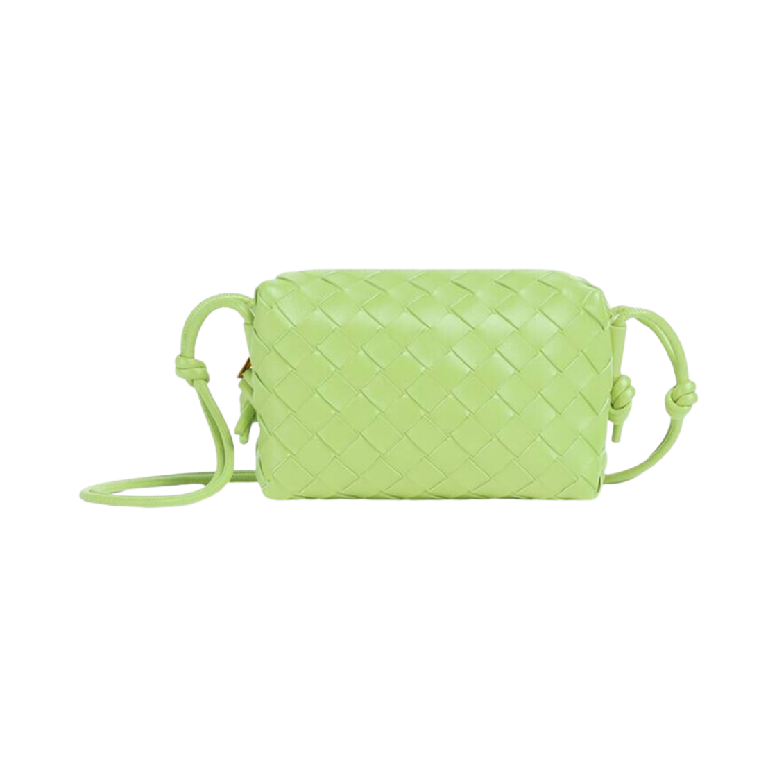 보테가 베네타 미니 루프백 카메라백 페넬(Bottega Veneta Mini Loop Camera Bag Fennel) - 1