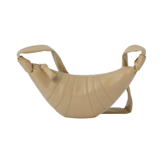 Lemaire Small Croissant Bag Soft Nappa Leather Sand Stone