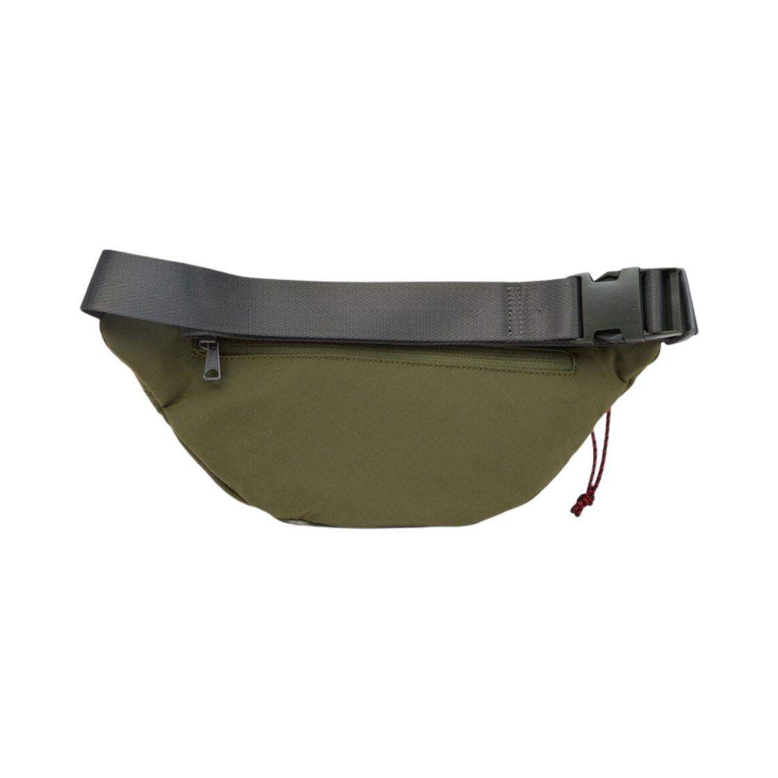 디젤 레이브 벨트백 인 워시드 리사이클 패브릭 올리브 그린(Diesel Rave Belt Bag in Washed Recycled Fabric Olive Green) - 3