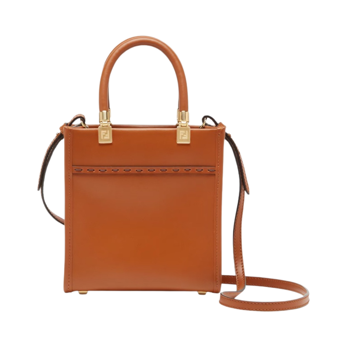 펜디 미니 선샤인 쇼퍼백 브라운(Fendi Mini Sunshine Leather Shopper Bag Brown) - 2