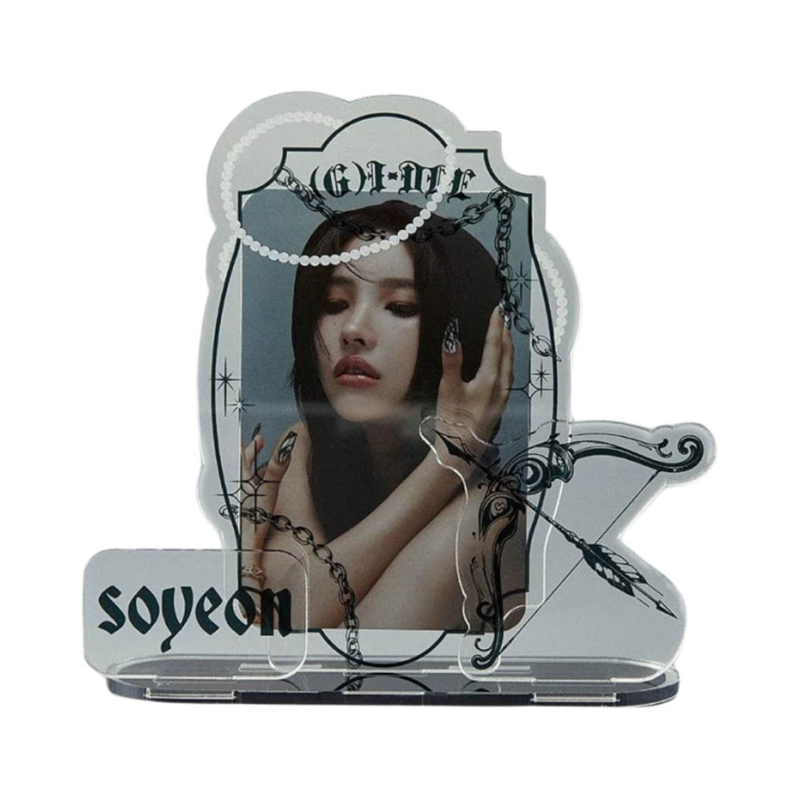 (여자)아이들 포토카드 스탠드 소연 0 Ver.((G)I-dle Photocard Stand Soyeon 0 Ver.) - 1