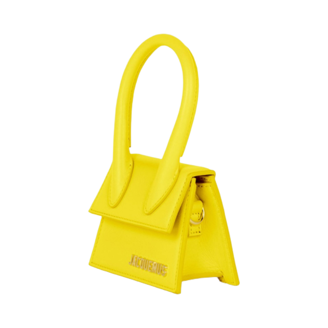 자크뮈스 르 치키토 시그니쳐 레더 미니 핸드백 옐로우(Jacquemus Le Chiquito Signature Leather Mini Handbag Yellow) - 2
