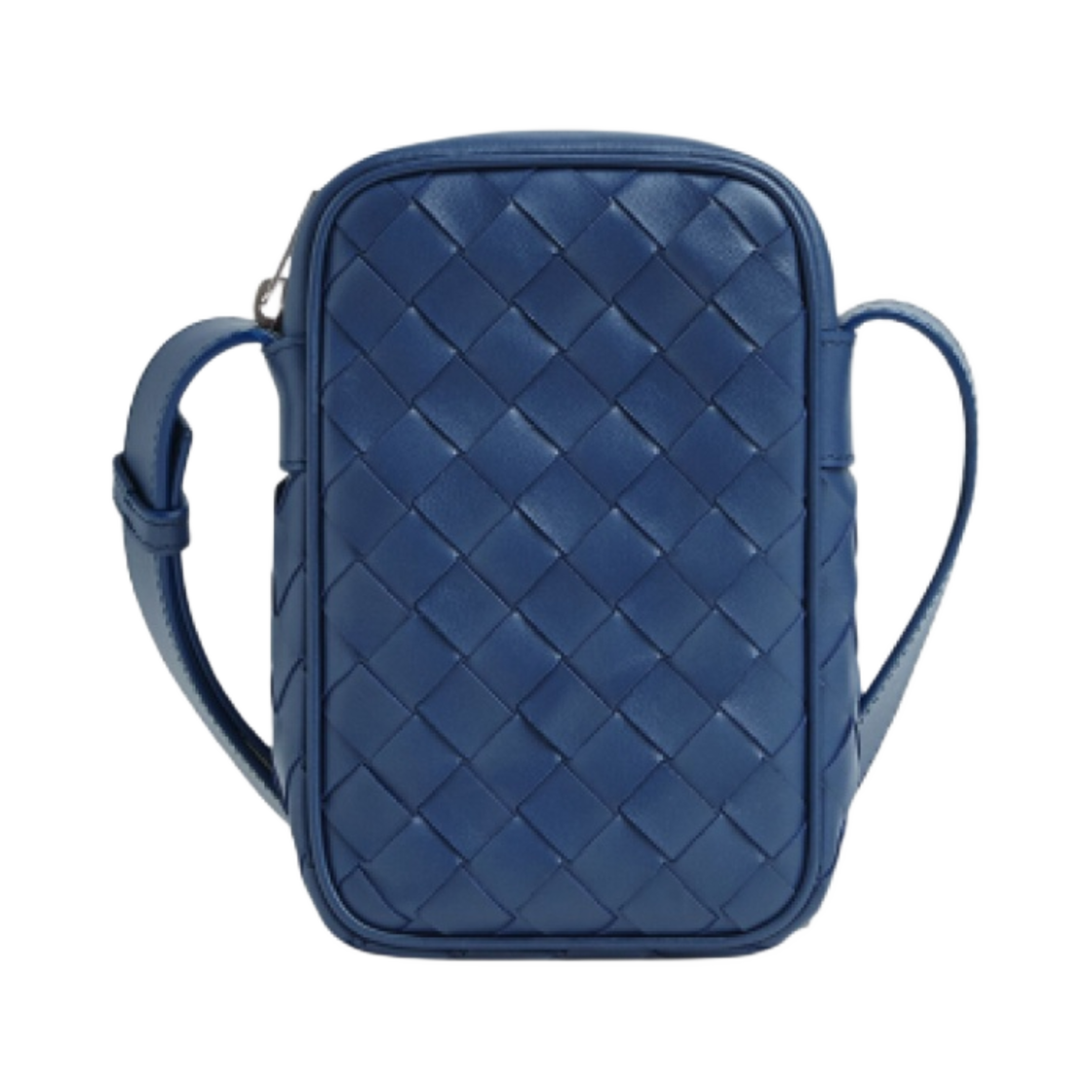 보테가 베네타 인트레치아토 지퍼 폰 파우치 크루즈(Bottega Veneta Intrecciato Zippered Phone Pouch Cruise) - 1