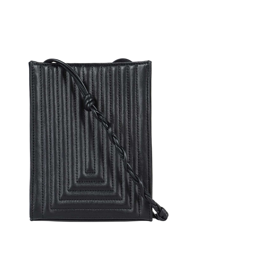 질 샌더 퀼티드 탱글 스몰 블랙(Jil Sander Quilted Tangle Small Black) - 1