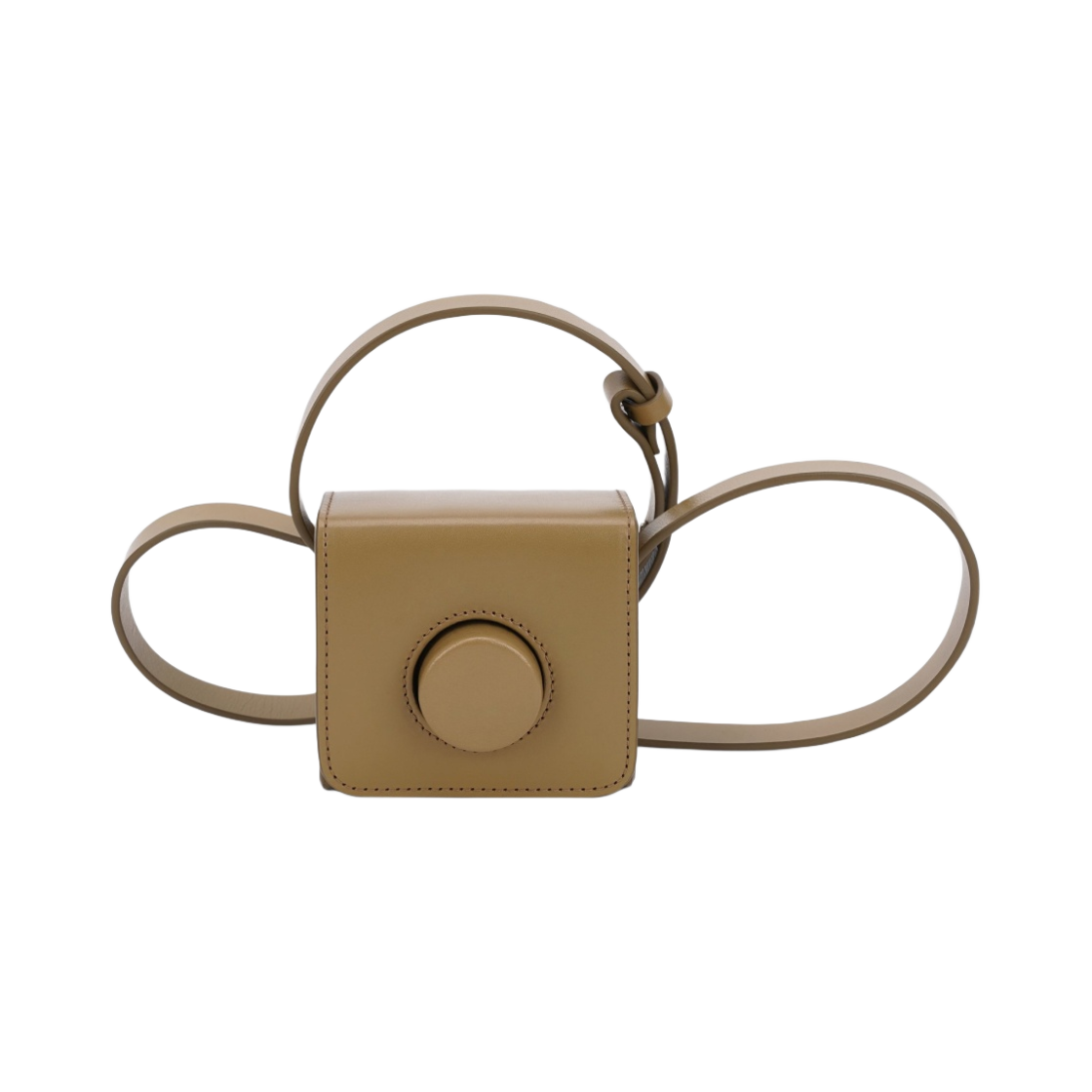 르메르 미니 카메라백 베지터블 탠 레더 샌드(Lemaire Mini Camera Bag Vegetable-Tanned Leather Sand) - 1
