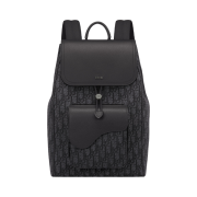 Dior Saddle Backpack Black