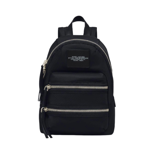 Marc Jacobs The Biker Medium Nylon Backpack Black